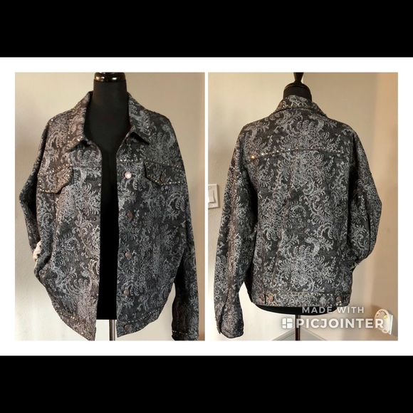 🔥MARC JACOBS Oversized Denim Bomber Jacket - Picture 4 of 8